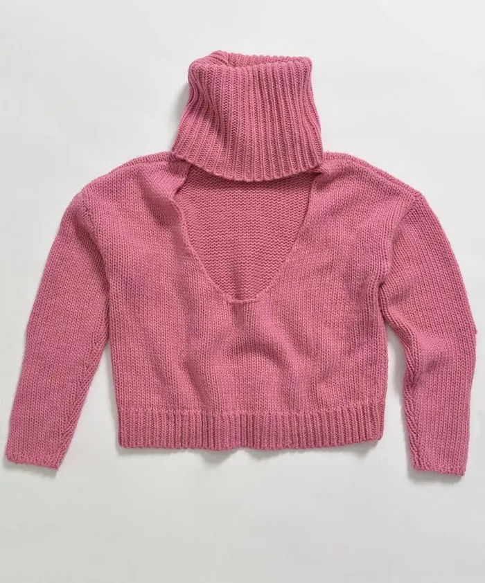 Women WINONA KEYHOLE ROLL NECK SWEATER One Teaspoon Knitwear Women WINONA KEYHOLE ROLL NECK SWEATER One Teaspoon Knitwear