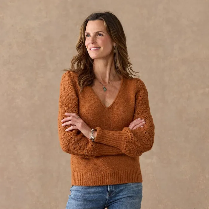 Women Yessica Sweater Petite Spice Sundance Catalog Petite Styles