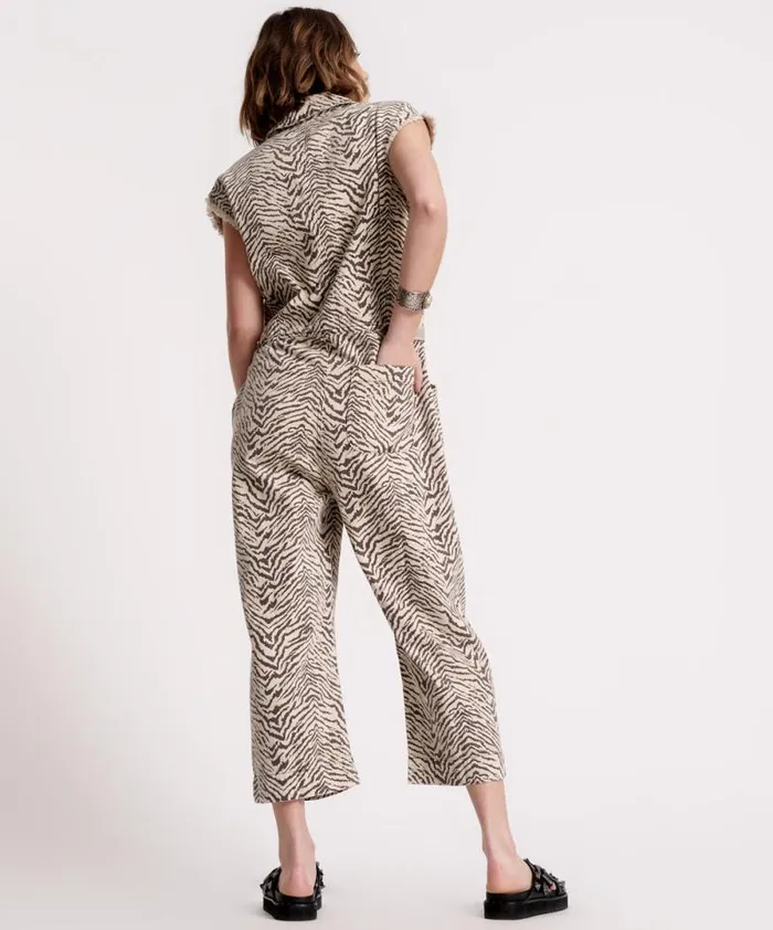 Women ZEBRA SAFARI CAMP OVERALL One Teaspoon Denim Jumpsuits Women ZEBRA SAFARI CAMP OVERALL One Teaspoon Denim Jumpsuits