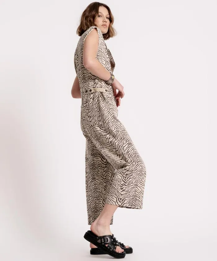 Women ZEBRA SAFARI CAMP OVERALL One Teaspoon Denim Jumpsuits Women ZEBRA SAFARI CAMP OVERALL One Teaspoon Denim Jumpsuits