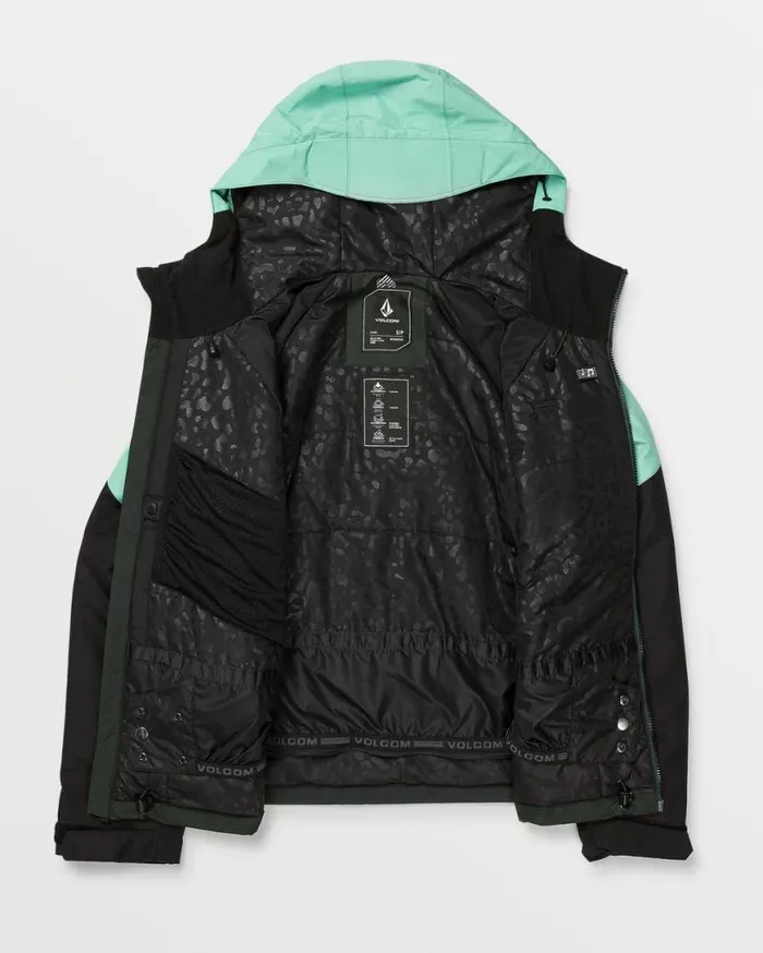 Womens Agate Insulated Jacket 8211 Scarab Womens Volcom Jackets