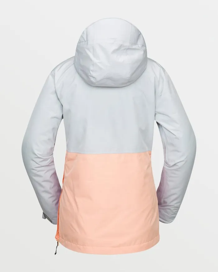 Womens Ashfield Pullover 8211 Coral Haze Womens Volcom Jackets