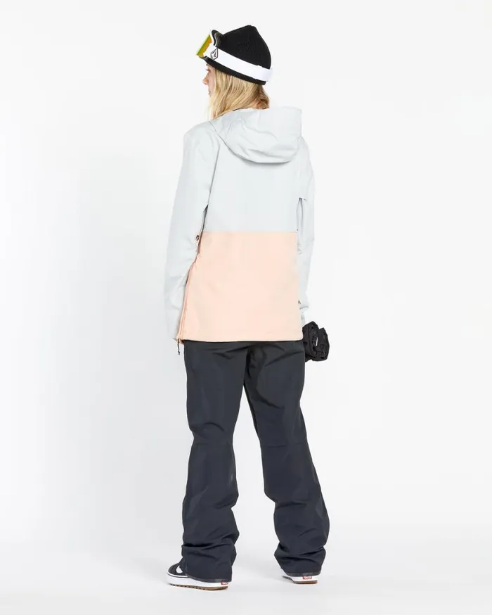 Womens Ashfield Pullover 8211 Coral Haze Womens Volcom Jackets
