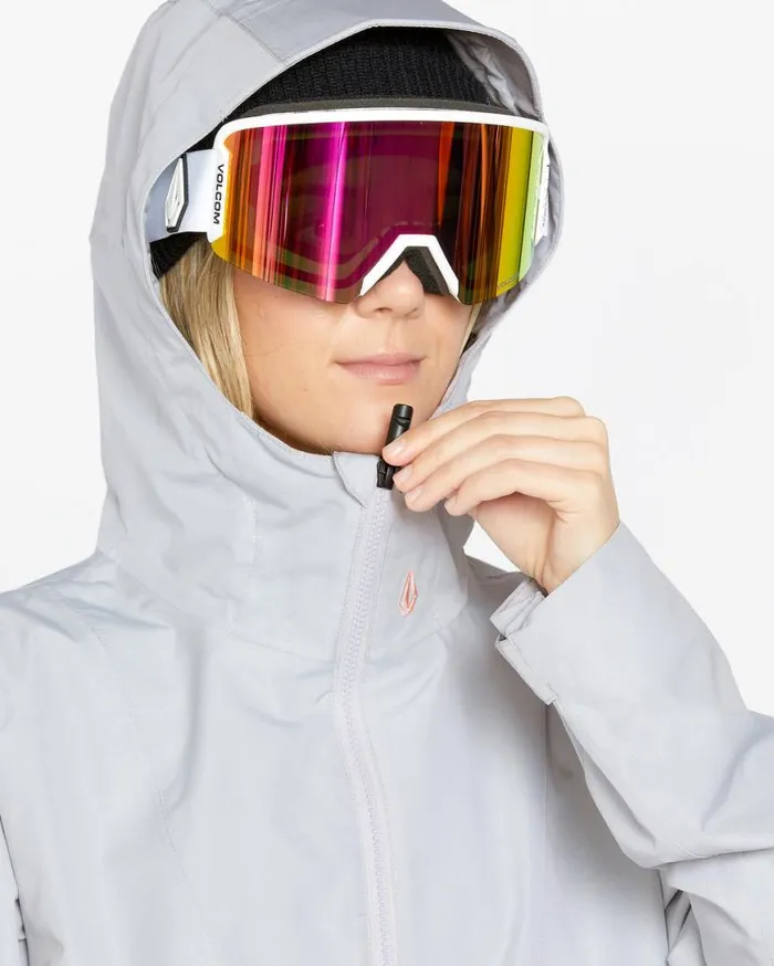 Womens Ashfield Pullover 8211 Coral Haze Womens Volcom Jackets