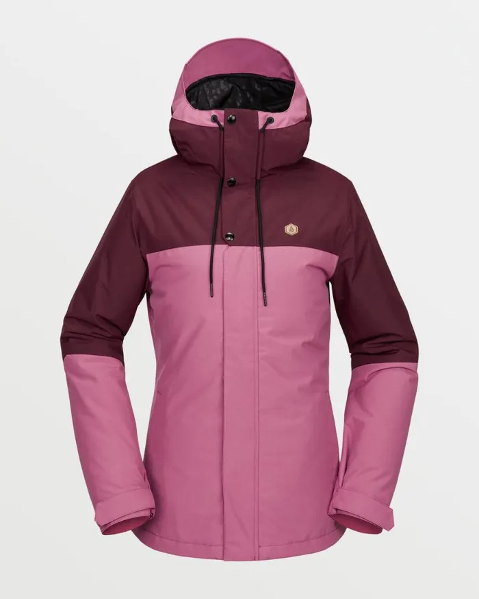 Womens Bolt Insulated Jacket 8211 Blurred Violet Womens Volcom Jackets