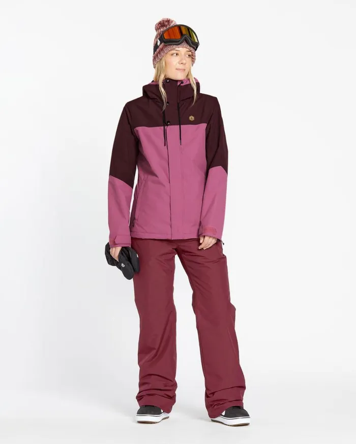 Womens Bolt Insulated Jacket 8211 Blurred Violet Womens Volcom Jackets