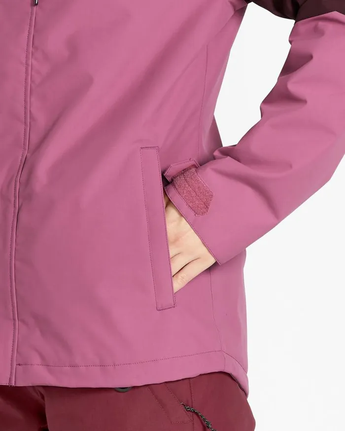 Womens Bolt Insulated Jacket 8211 Blurred Violet Womens Volcom Jackets