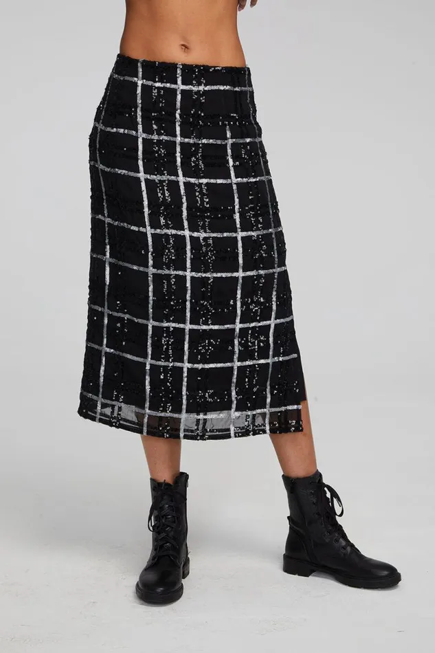 Womens Chaser Brand Bottoms Kana Midi Skirt