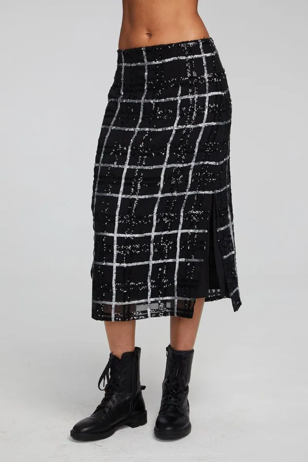 Womens Chaser Brand Bottoms Kana Midi Skirt