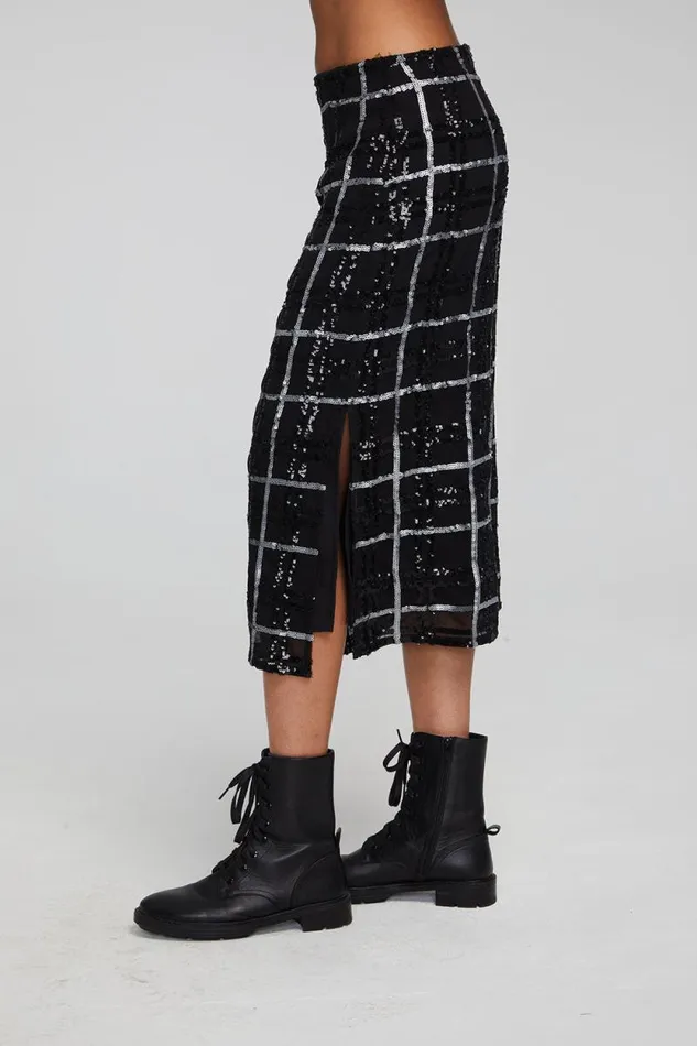 Womens Chaser Brand Bottoms Kana Midi Skirt