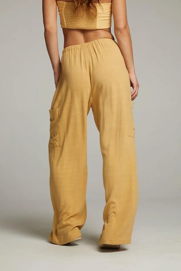 Womens Chaser Brand Bottoms Lee Parchment Trouser
