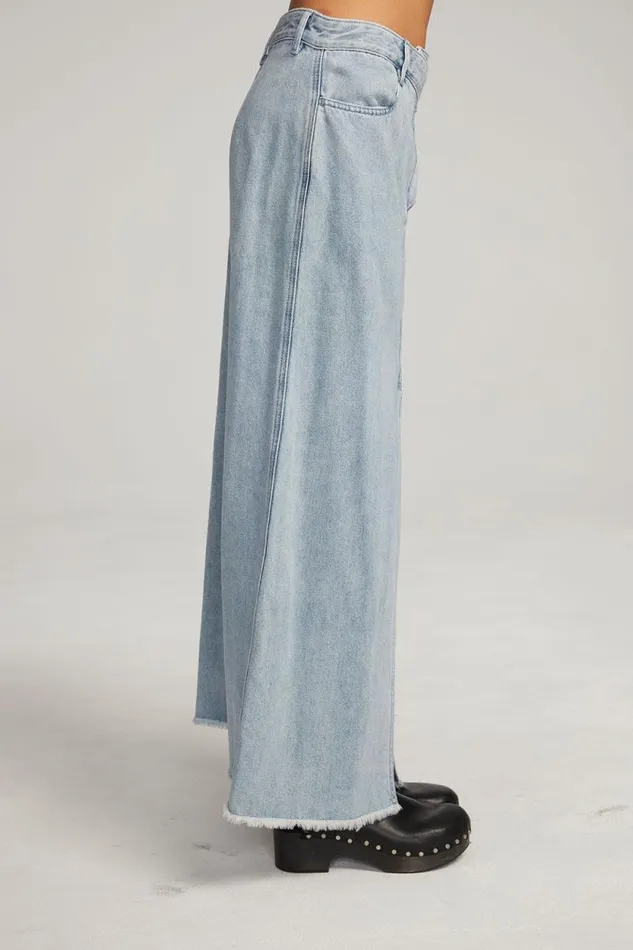 Womens Chaser Brand Bottoms Trinidad Classic Blue Maxi Skirt