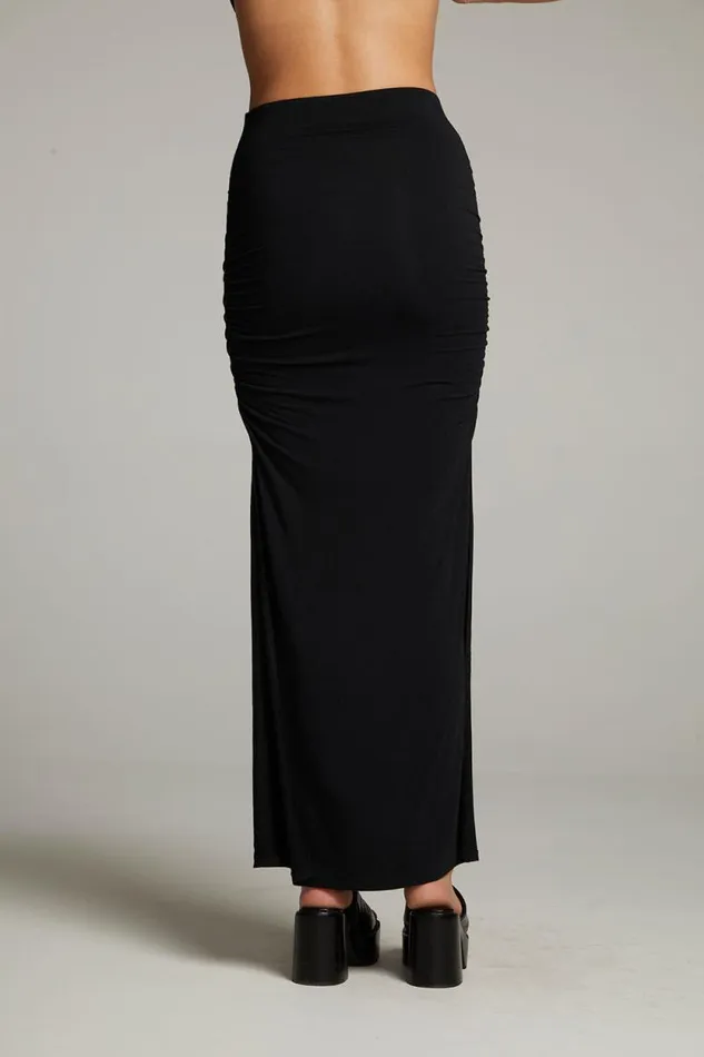 Womens Chaser Brand Bottoms Wynwood True Black Skirt
