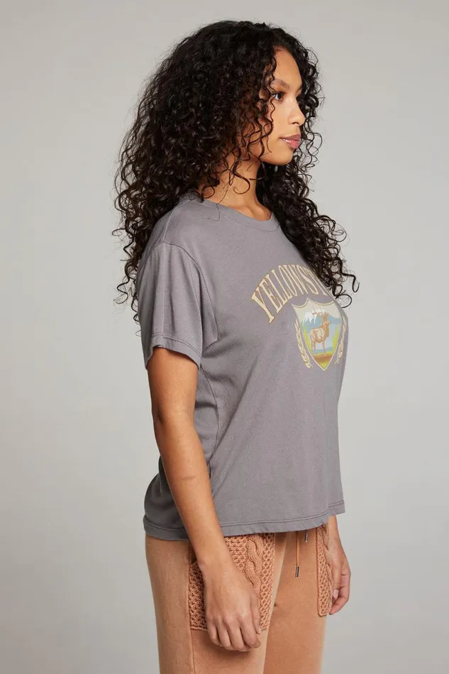 Womens Chaser Brand Loungewear Yellowstone Tee