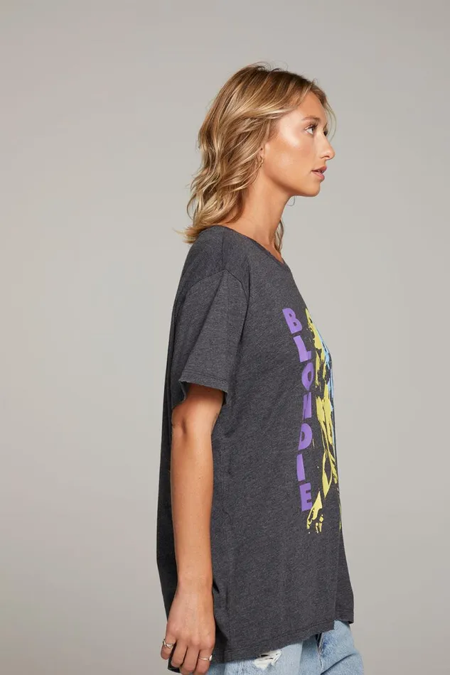 Womens Chaser Brand Tops Blondie Live On Stage Tee