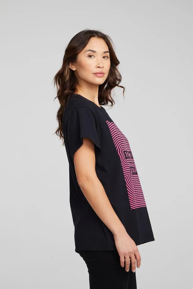 Womens Chaser Brand Tops Electric Feel Tee