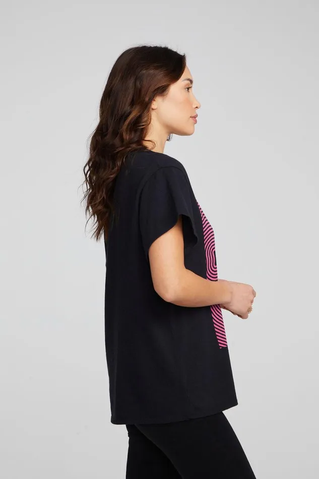 Womens Chaser Brand Tops Electric Feel Tee