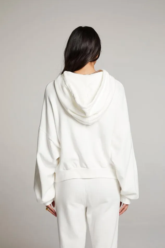 Womens Chaser Brand Tops Hamptons Surf Club Pullover Hoodie