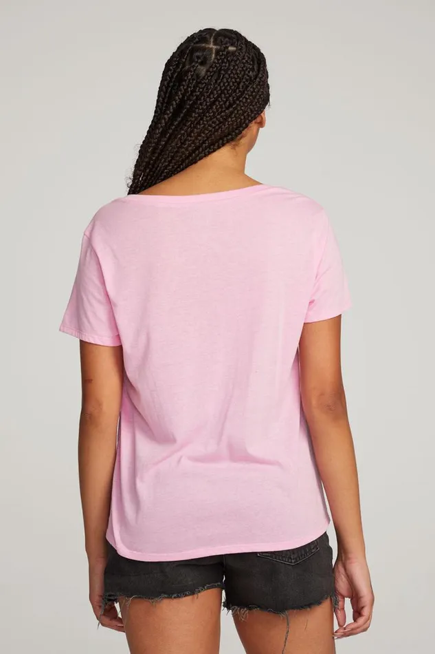 Womens Chaser Brand Tops Hollywood Tee