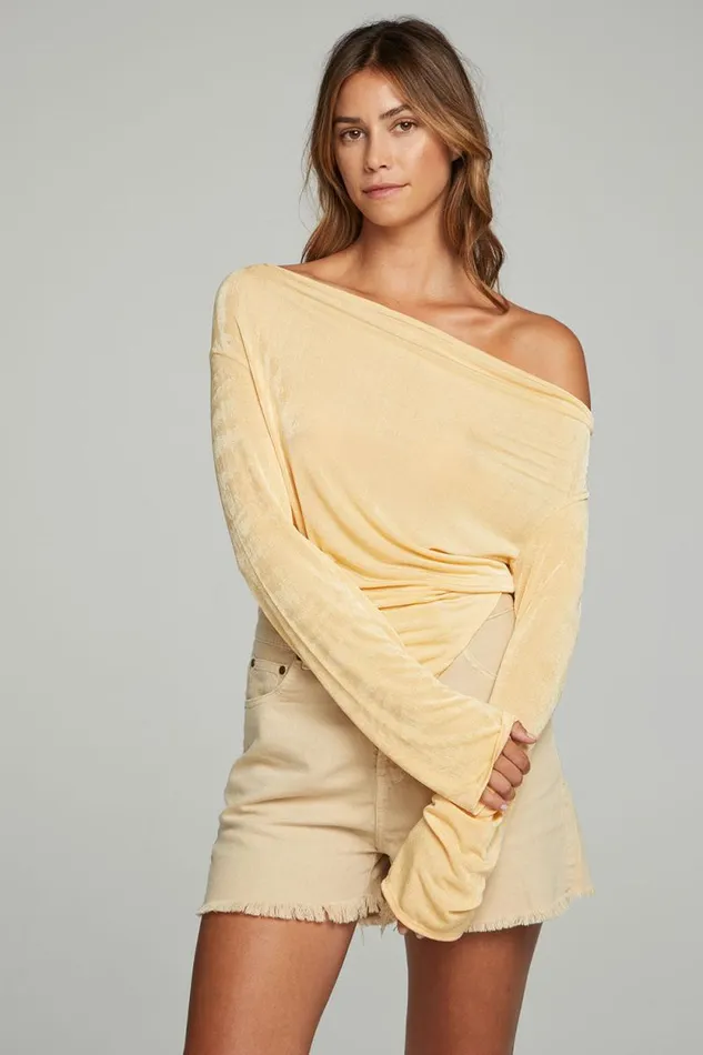 Womens Chaser Brand Tops Koston Long Sleeve 8211 Anise Flower