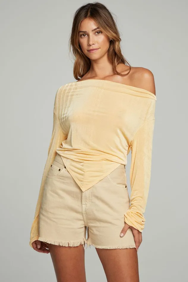 Womens Chaser Brand Tops Koston Long Sleeve 8211 Anise Flower