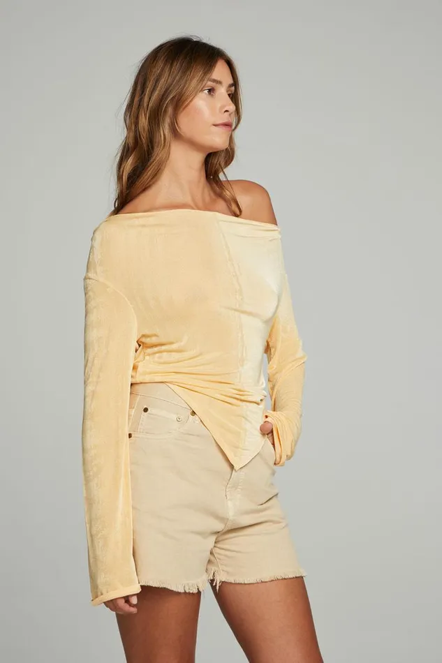 Womens Chaser Brand Tops Koston Long Sleeve 8211 Anise Flower