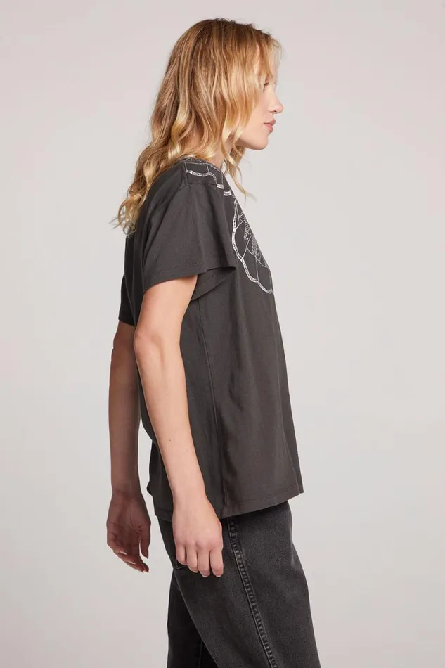 Womens Chaser Brand Tops Mystical Butterfly Tee