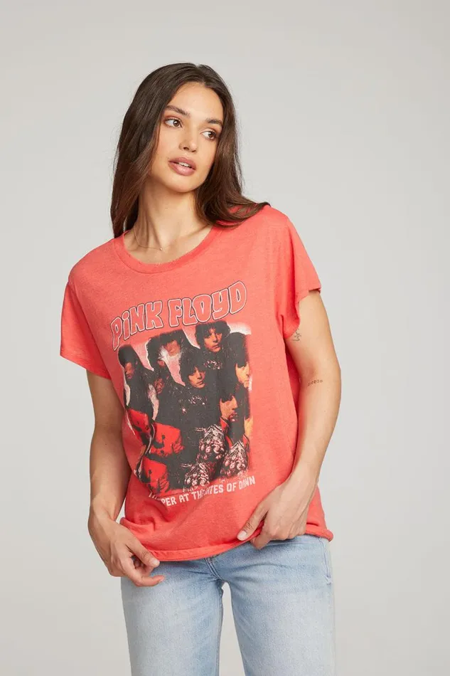 Womens Chaser Brand Tops Pink Floyd The Piper Tee