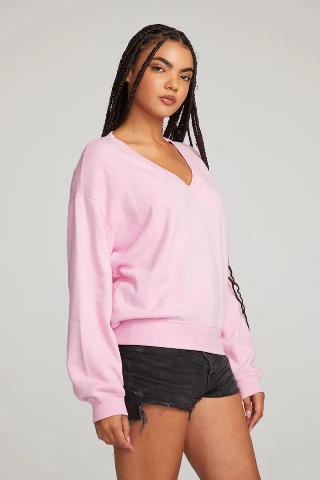 Womens Chaser Brand Tops Poppy Pullover