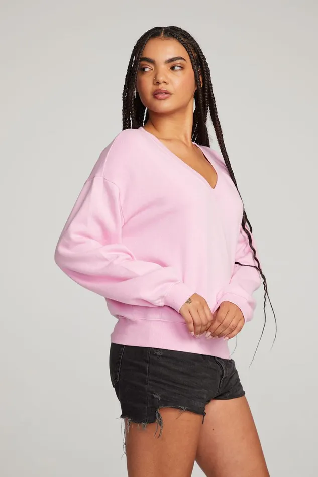 Womens Chaser Brand Tops Poppy Pullover