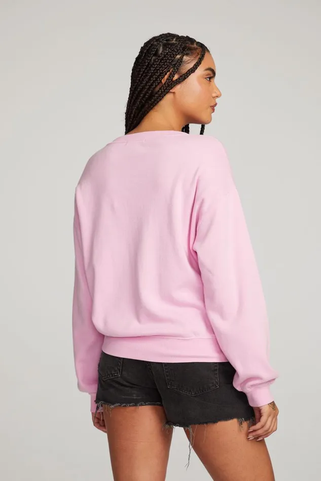 Womens Chaser Brand Tops Poppy Pullover