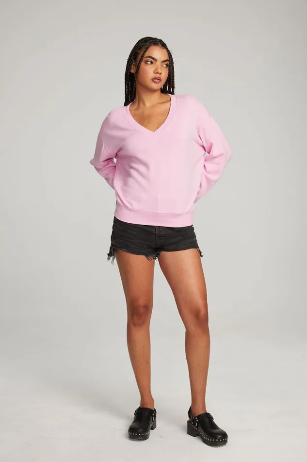 Womens Chaser Brand Tops Poppy Pullover