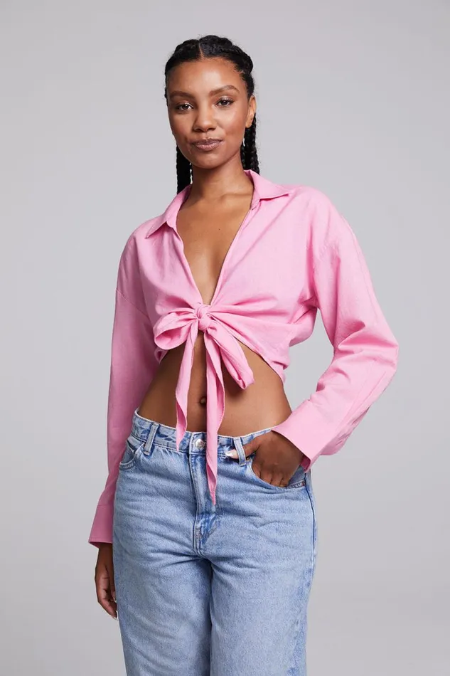 Womens Chaser Brand Tops Portofino Rosewater Top