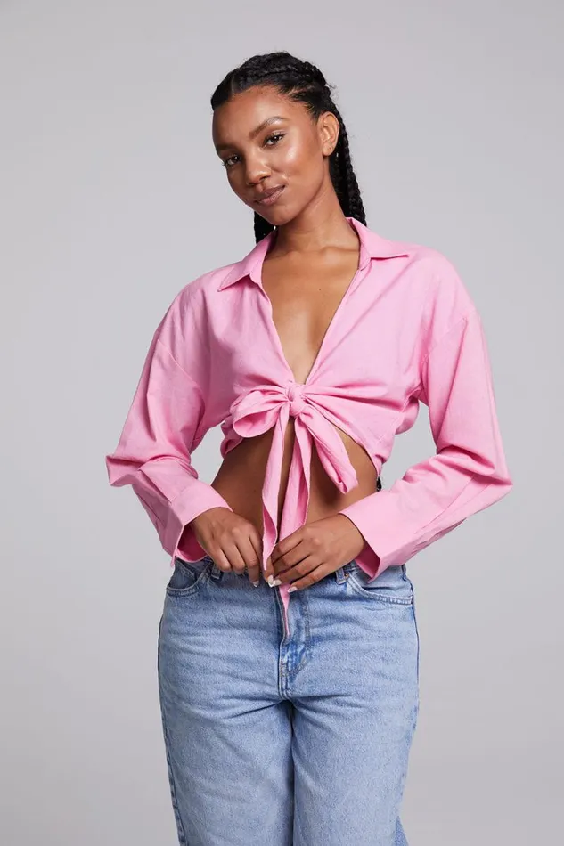 Womens Chaser Brand Tops Portofino Rosewater Top