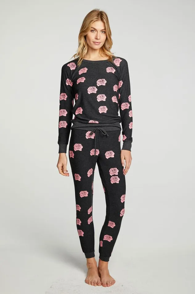 Womens Chaser Brand Tops Rock Roses