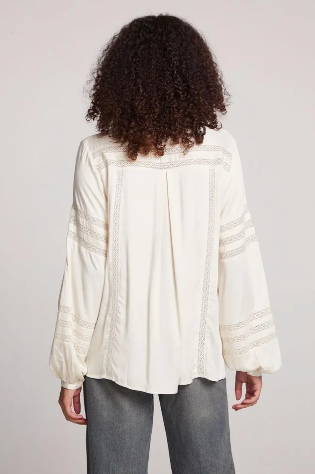 Womens Chaser Brand Tops Rozina Starry White Blouse