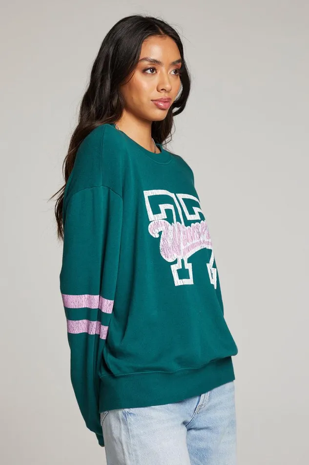 Womens Chaser Brand Tops Winners Pullover