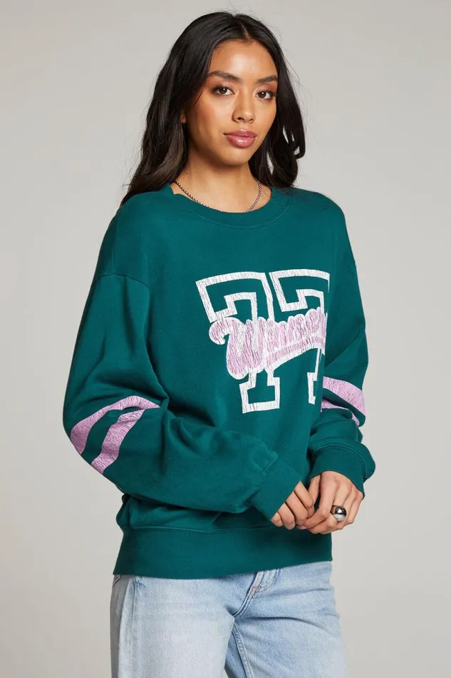Womens Chaser Brand Tops Winners Pullover