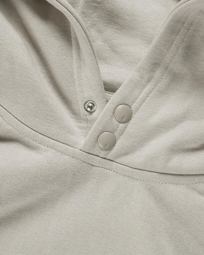 Womens Costus Pullover Fleece 8211 Stone Womens Volcom Hoodies and Sweatshirts