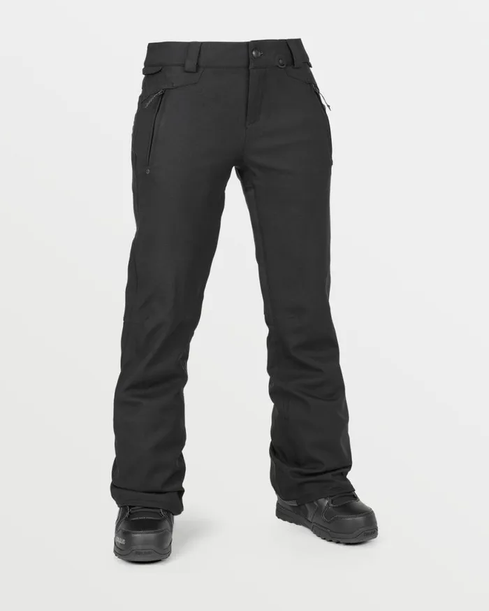 Womens Genus Stretch Pants 8211 Black Womens Volcom Pants