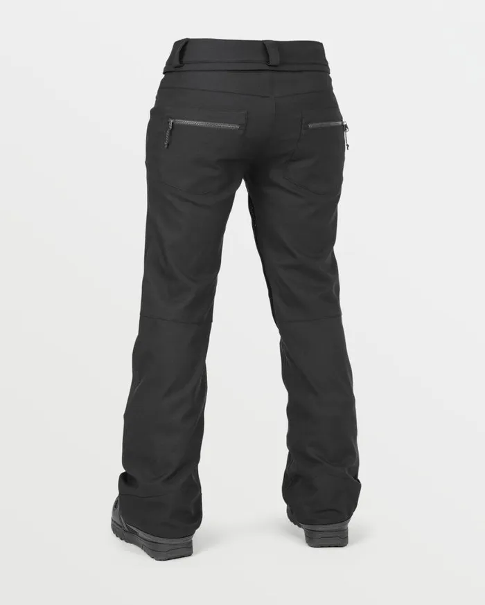 Womens Genus Stretch Pants 8211 Black Womens Volcom Pants