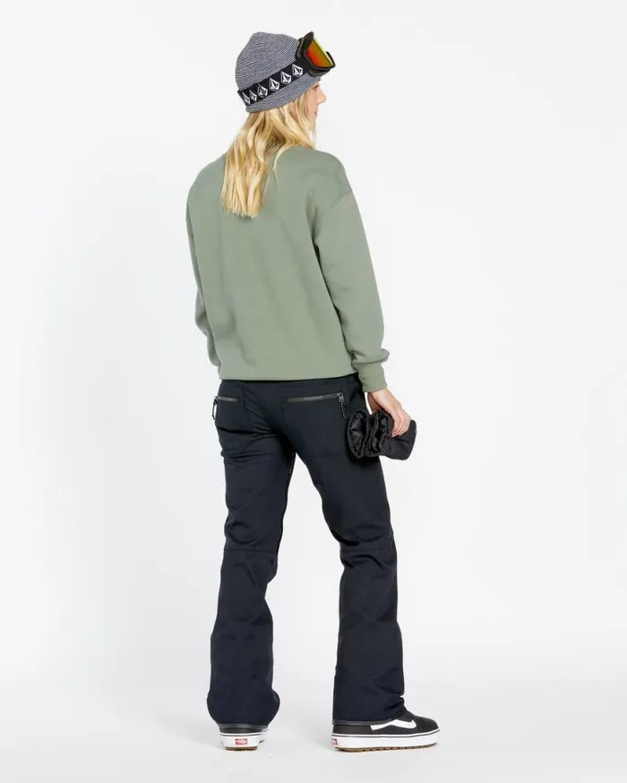 Womens Genus Stretch Pants 8211 Black Womens Volcom Pants