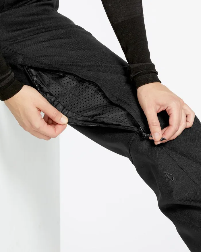 Womens Genus Stretch Pants 8211 Black Womens Volcom Pants