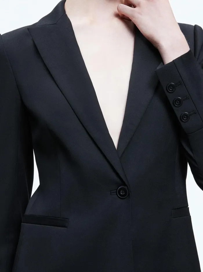 Womens Jackets Coats Alice Olivia Breann Fitted Blazer Black