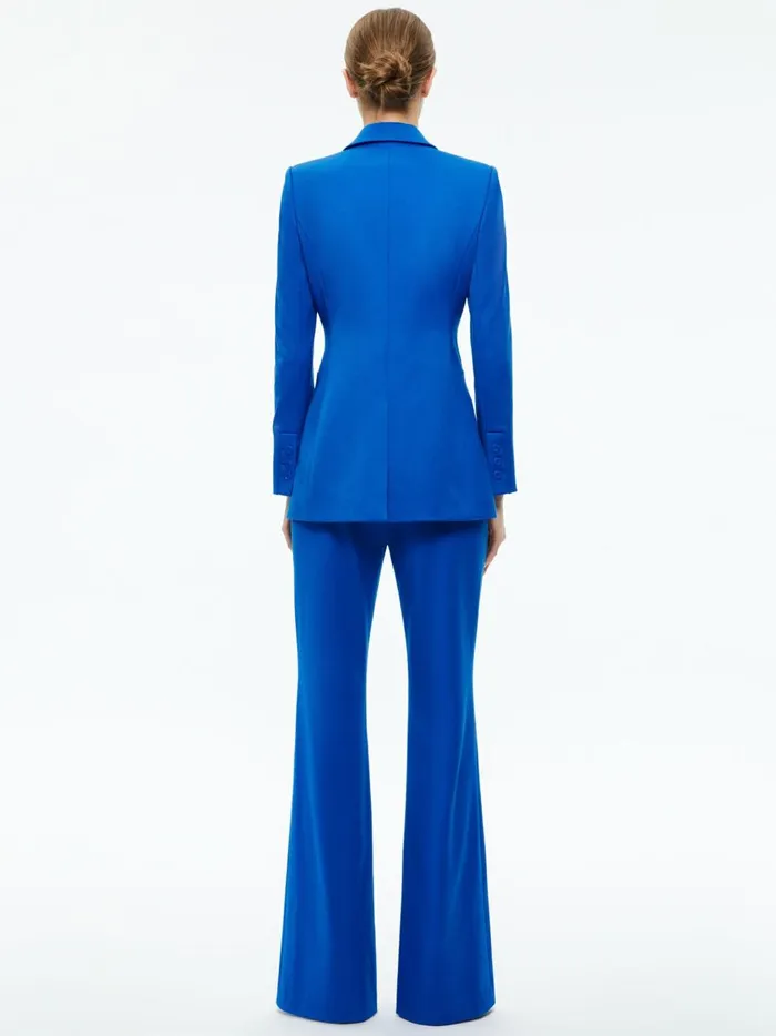 Womens Jackets Coats Alice Olivia Breann Fitted Blazer Sapphire