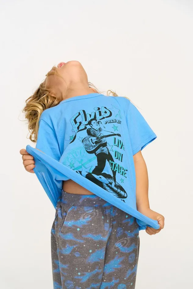 WomensKids Chaser Brand Music Sun Records Elvis Live On Stage Tee