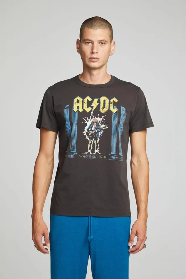 WomensMens Chaser Brand Music ACDC 8211 Who Made Who