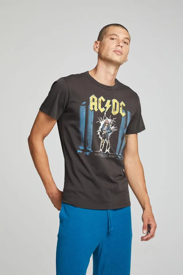 WomensMens Chaser Brand Music ACDC 8211 Who Made Who