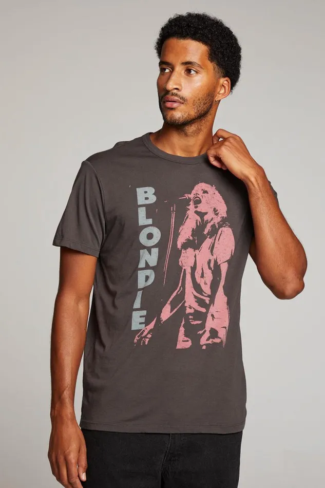 WomensMens Chaser Brand Music Blondie Live On Stage Mens Tee