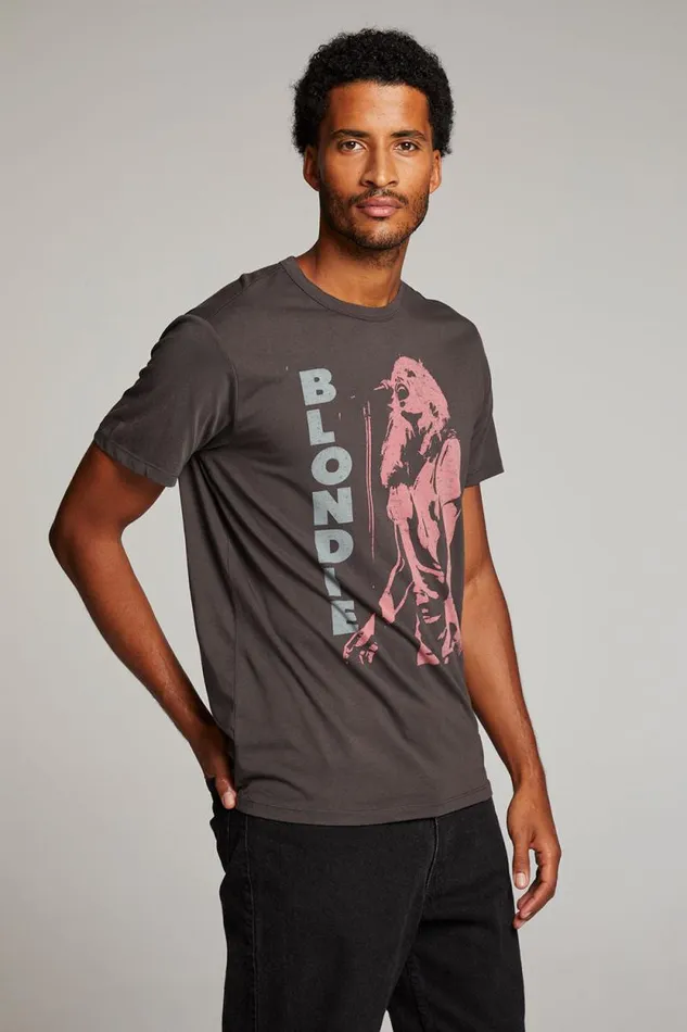 WomensMens Chaser Brand Music Blondie Live On Stage Mens Tee